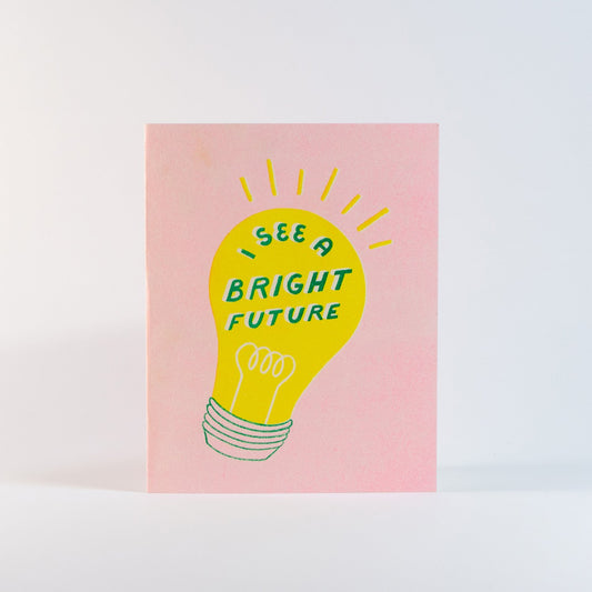 Bright Future Risograph Card