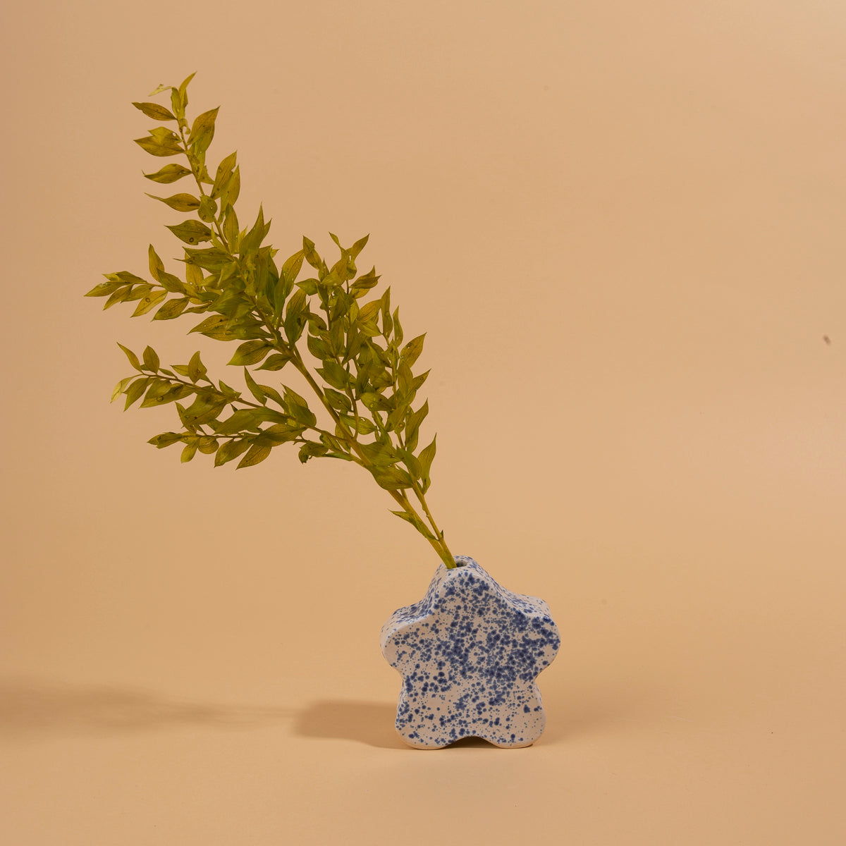 Speckled Blue Bud Vase – Billie