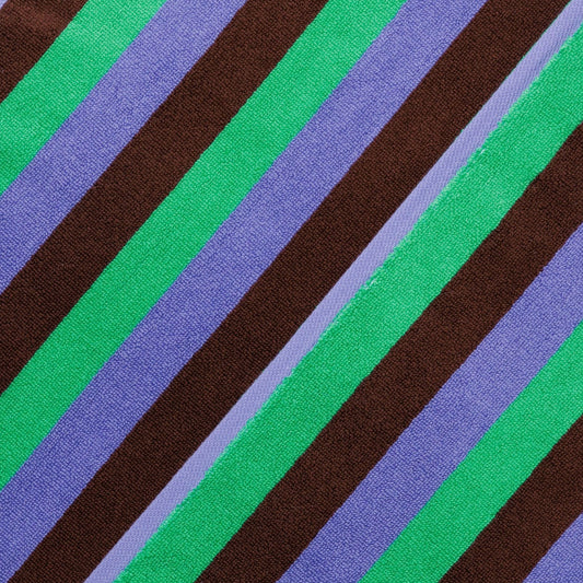 Bath Towel – Mint 90's Stripe