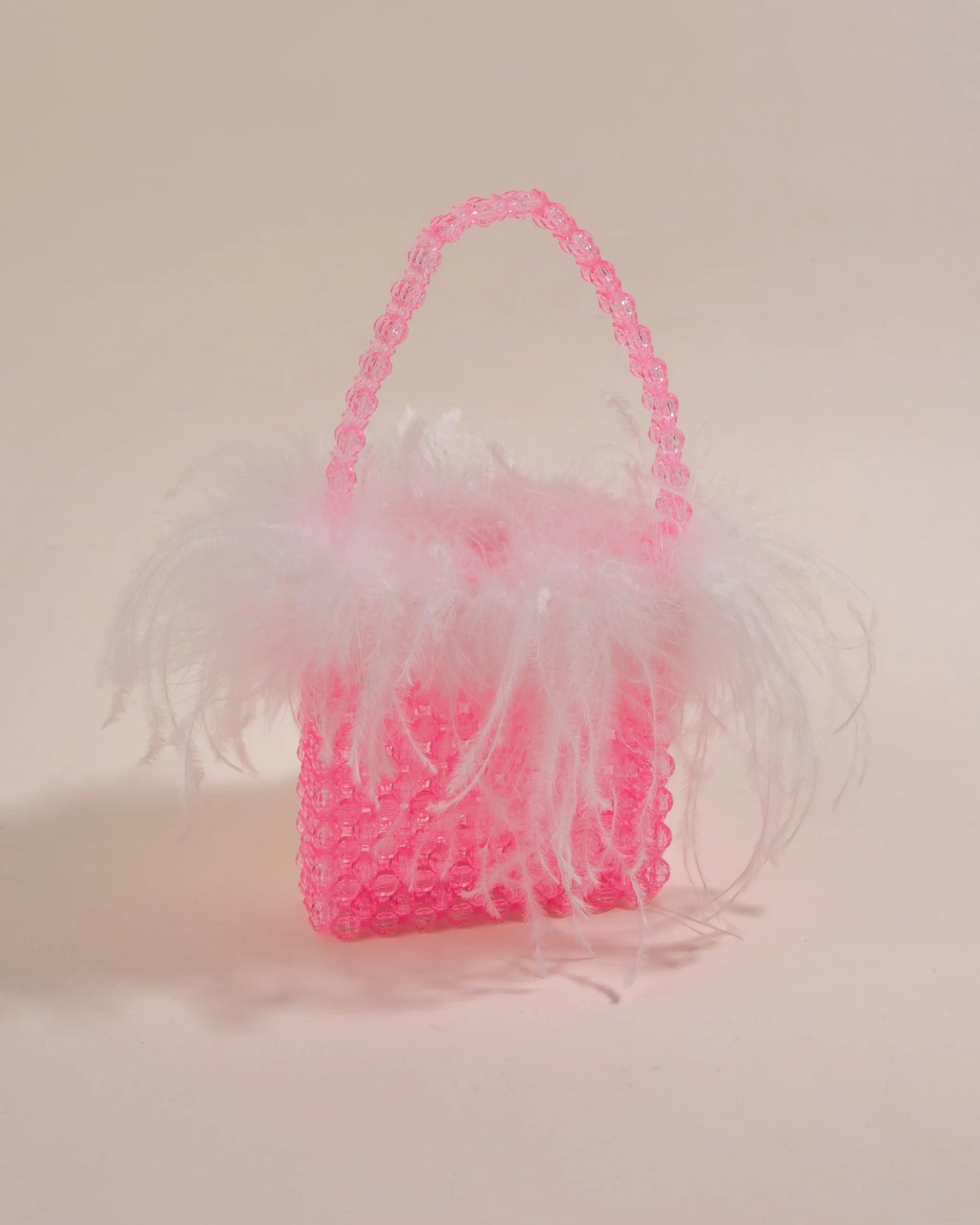 Micro Feather Bag - Pink