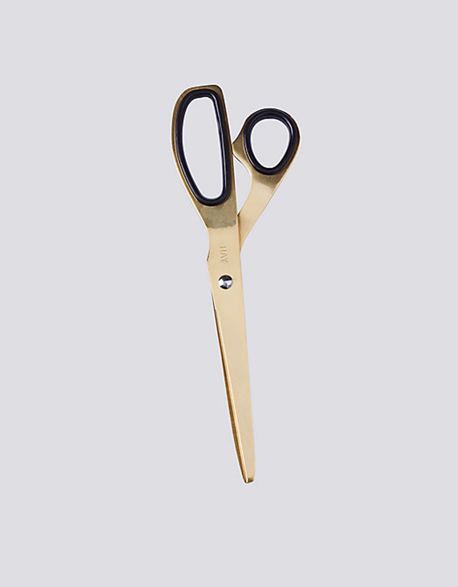 HAY Scissors in brass. Available at Easy Tiger Goods Toronto.