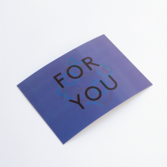 Holographic Post Card - For You
