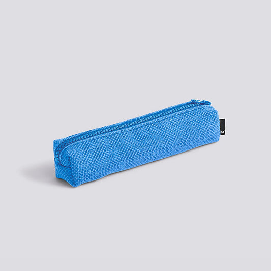 Hue Pencil Case in Blue from HAY brand. Available at Easy Tiger Goods Toronto.