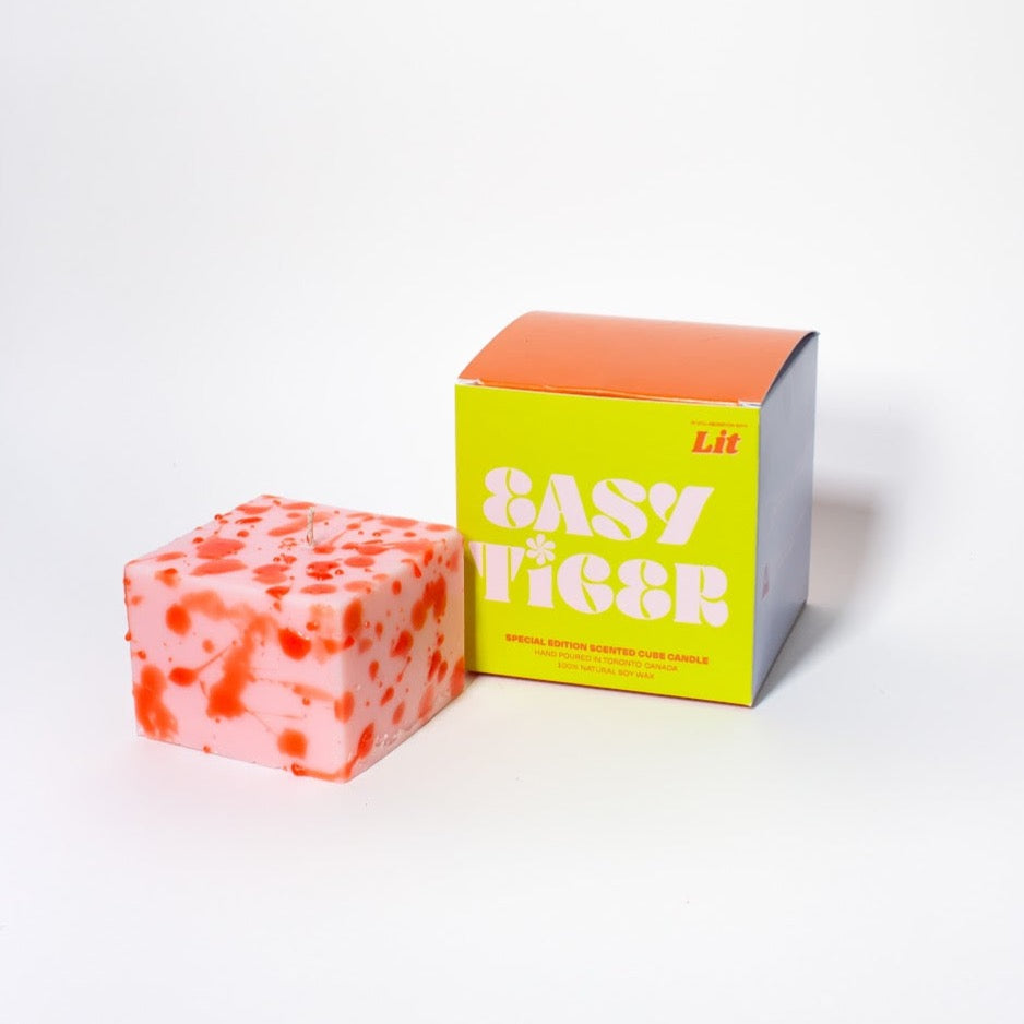 ET x This Candle is Lit - Pink/Orange Cube