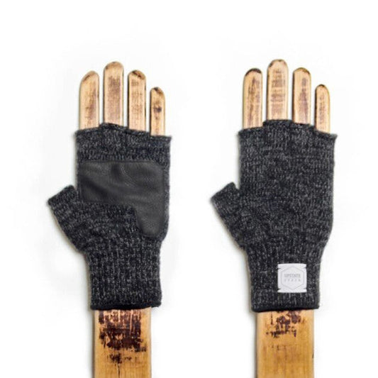 Fingerless Glove with Deerskin